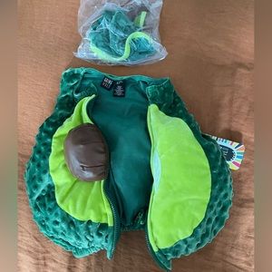 Avocado costume with hat